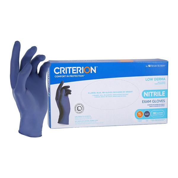 Criterion Pure Freedom Nitrile Exam Gloves X-Large Blue Non-Sterile