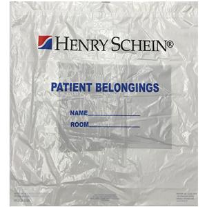 Patient Belongings Bag White Opaque 20x20x4