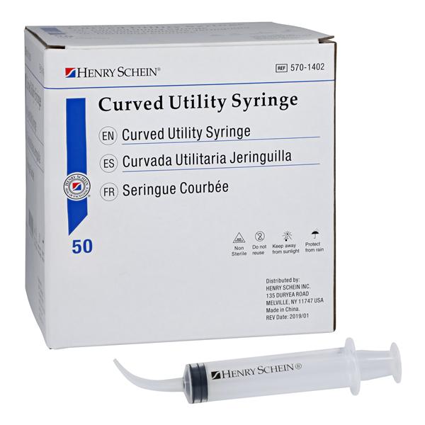 HSI 5701402 Curved Utility Syringe - Henry Schein Dental