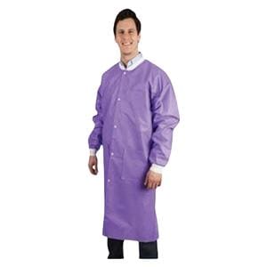 Sarrau de laboratoire Protection SMS Longueur au genou Grand Violet 10/paquet