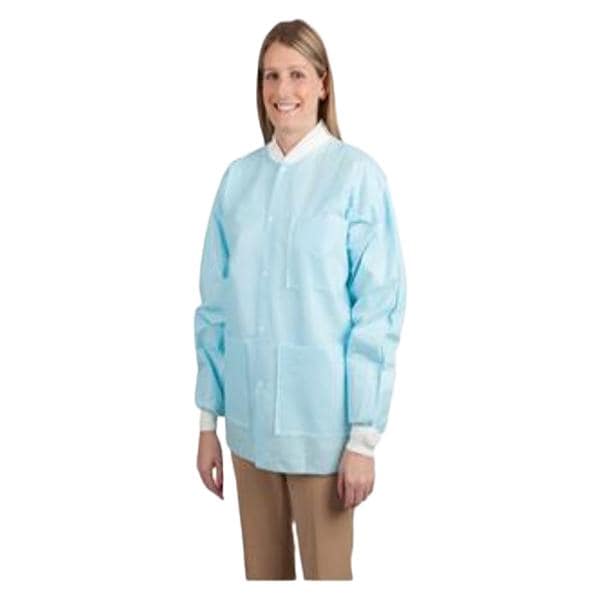 Maxi-Gard Protective Jacket SMS Small Sky Blue 10/Pk