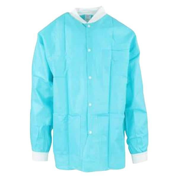 Maxi-Gard Protective Jacket SMS Small Teal 10/Pk