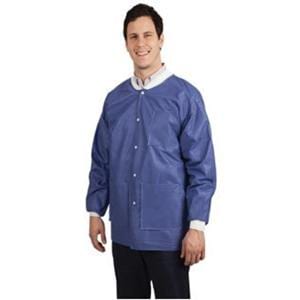 Maxi-Gard Protective Jacket SMS Medium Blueberry 10/Pk