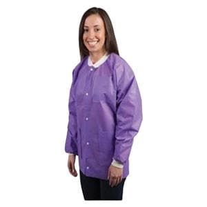 Maxi-Gard Protective Jacket SMS Medium Purple 10/Pk