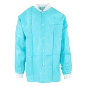 Maxi-Gard Protective Jacket SMS Medium Teal 10/Pk