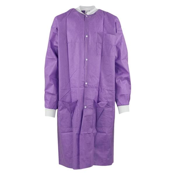 Maxi-Gard Sarrau de laboratoire Protection SMS Violet 10/paquet