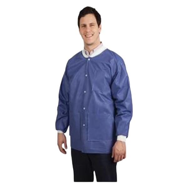 Maxi-Gard Protective Jacket SMS Large Blueberry 10/Pk