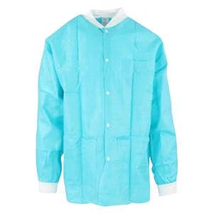 Maxi-Gard Protective Jacket SMS Large Teal 10/Pk