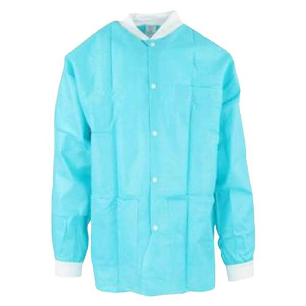 Maxi-Gard Protective Jacket SMS Large Teal 10/Pk