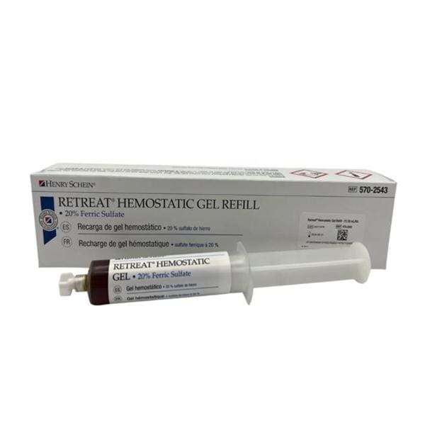 Retreat 20% Ferric Sulfate Gel 30 mL Syringe Refill 30ml