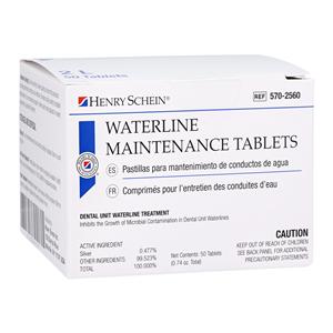 Waterline Cleaning Tablets 2 Liter 50/Bx