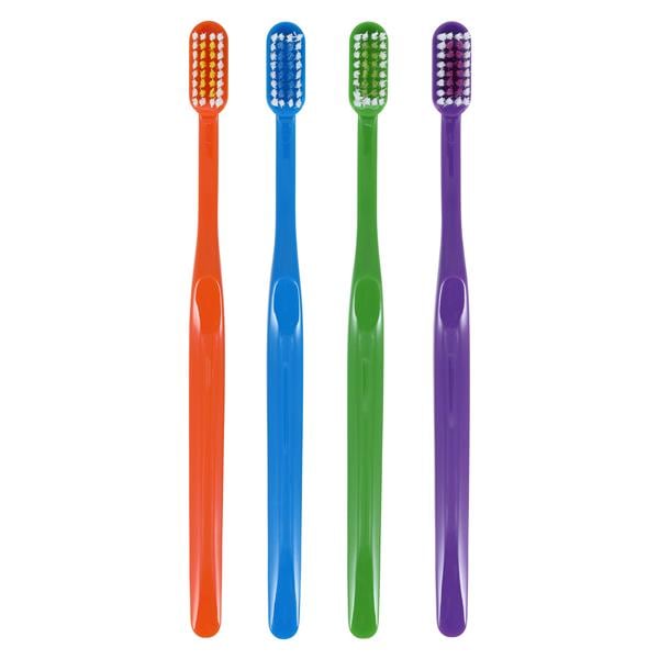 Acclean Toothbrush Adult Straight Compact 4 Colors 144/Bx