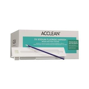 Acclean One Step Vernis 5 % de fluorure de sodium 0,4 mL Menthe 50/boîte