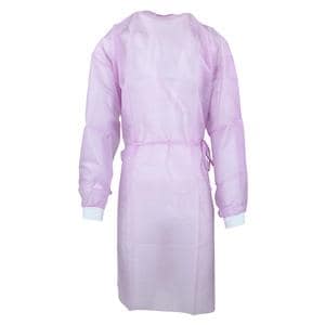 Criterion Cover Gown Polypropylene Small / Medium Pink 10/Pk