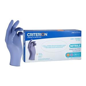 Criterion Aloe + Vitamin E Nitrile Exam Gloves X-Small Lavender Non-Sterile