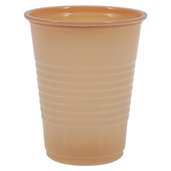 Drinking Cup Plastic Peach 5 oz Disposable 1000/Ca