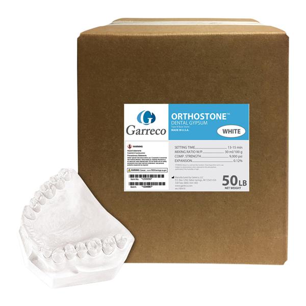 Orthostone Orthodontic Stone Type III White 50Lb