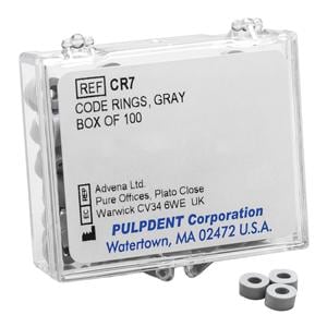 Pulpdent Corporation Code Ring Assorted 100/Bx