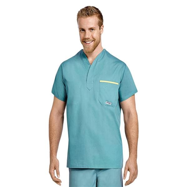 Scrub Set Scrub 65% Polyester / 35% Cotton Mobb Unisex Lagoon Md Reversible Ea