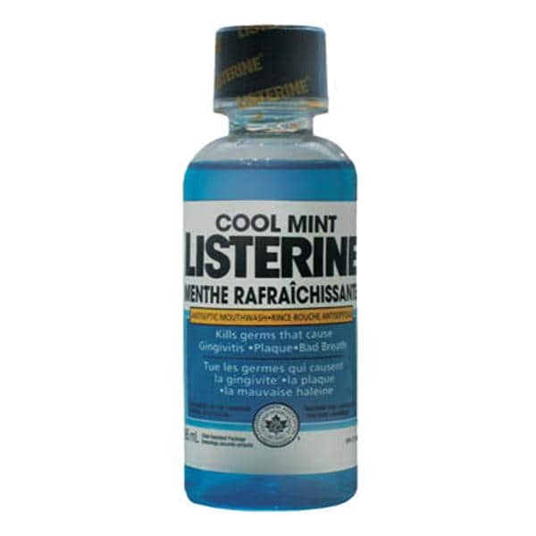 Listerine Rince-bouche 95 mL Menthe fraîche 24/caisse