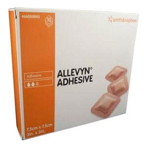 Allevyn Foam Dressing 7.5x7.5cm Adhesive Highly Absorbent