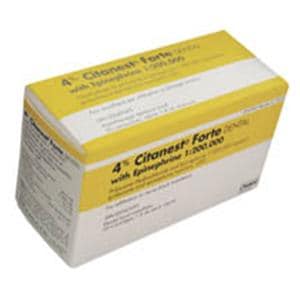 Citanest Forte Prilocaïne 4% Épinéphrine 1:200 000 50/boîte