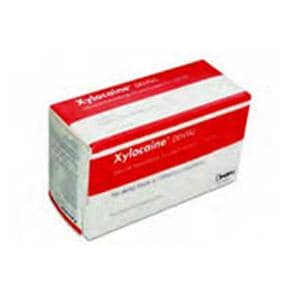 Xylocaine Lidocaïne 2% Épinéphrine 1:100 000 50/boîte