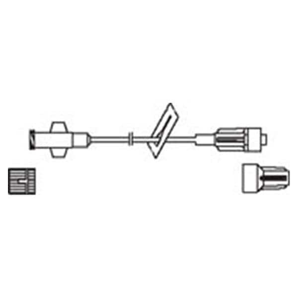 Codan IV Extension Extension Set 8" Male Luer Lock/Female Luer Lock Ea