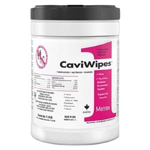 CaviWipes 1 Lingette Désinfectant Grand 6 po x 6,75 po 160/canette