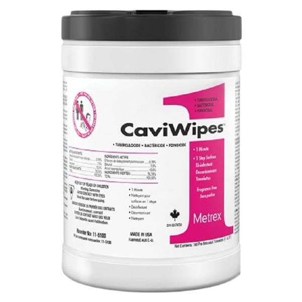 CaviWipes 1 Disinfectant Wipes X-Large 65/Cn