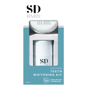 Spadent At Home Whitening Gel Kit 20% Carbamide Peroxide Ea