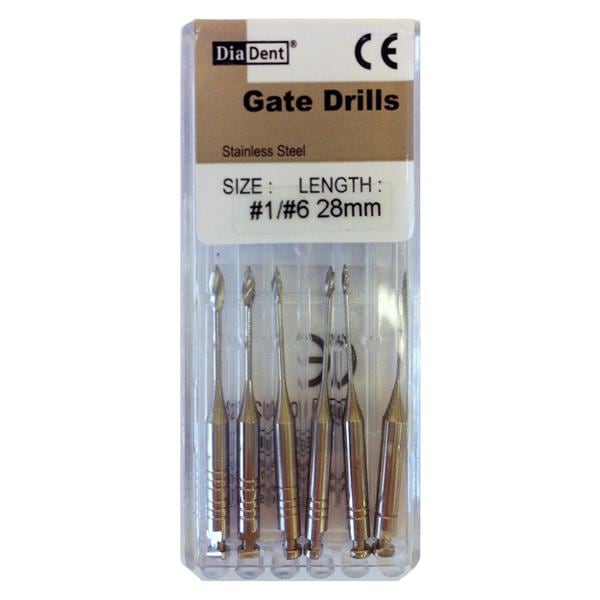 Gates Glidden Drill 28 mm Size 1 6/pk