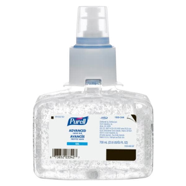 Désinfectant pour les mains Gel 700 mL Recharge pour distributeur 3/caisse