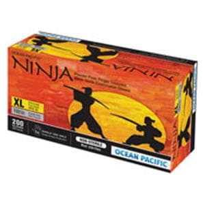 Gants nitr Ninja noir 200/Boîte