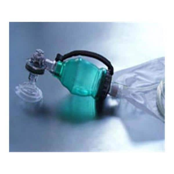 Rescuer Bag Valve Mask Resuscitator Kit For CPR Ea