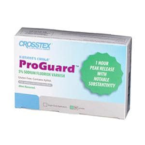 ProGuard Vernis Fluorure Unidose 5 % de NaF 0,4 mL Menthe 50/boîte