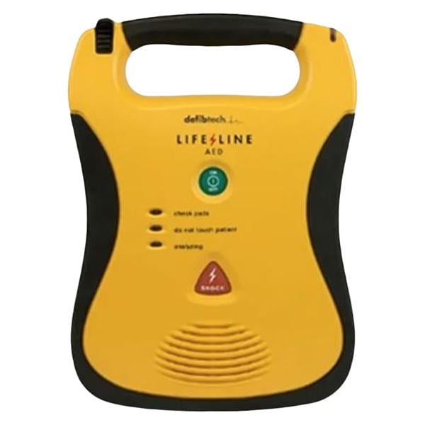 Lifeline AED AED Defibrillator New Portable Lthm Mngn Dioxide Bat Pk Ea