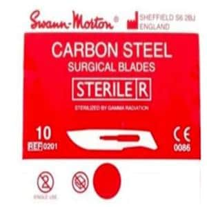 Swann Morton Blade Surgical #10 Sterile 100/Bx