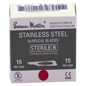 Swann Morton Blade Surgical #11 Sterile 100/Bx