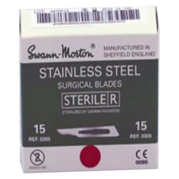 Swann Morton Blade Surgical #11 Sterile 100/Bx