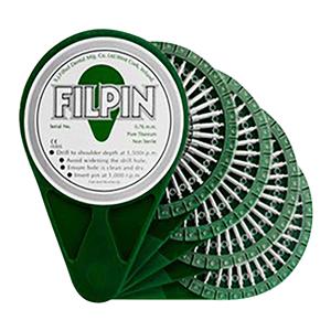 Filpin Pins Titanium Starter Package 0.76 in 35/Pk