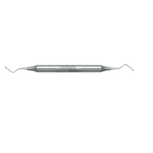 Xdura Curette Columbia Double extrémité 4R/4L DuraLite rond Acier inoxydable Ch.