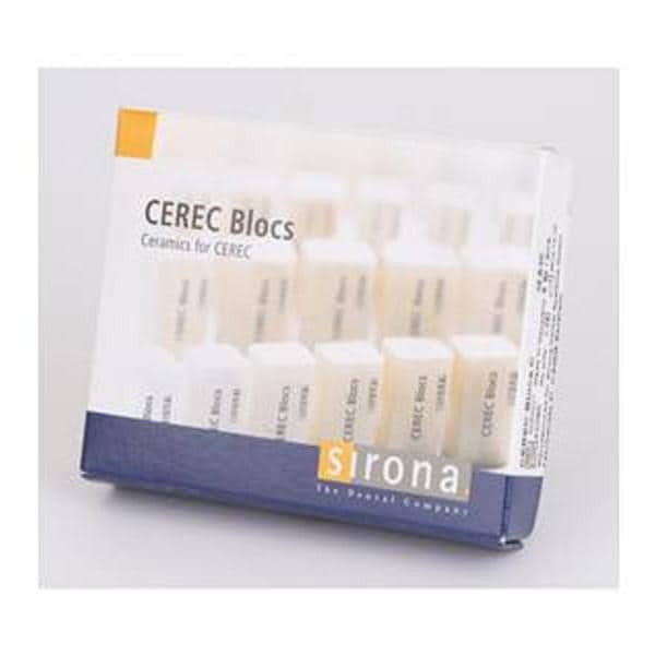 CEREC Blocs C Milling Blocks 10 A1C For CEREC 8/PK