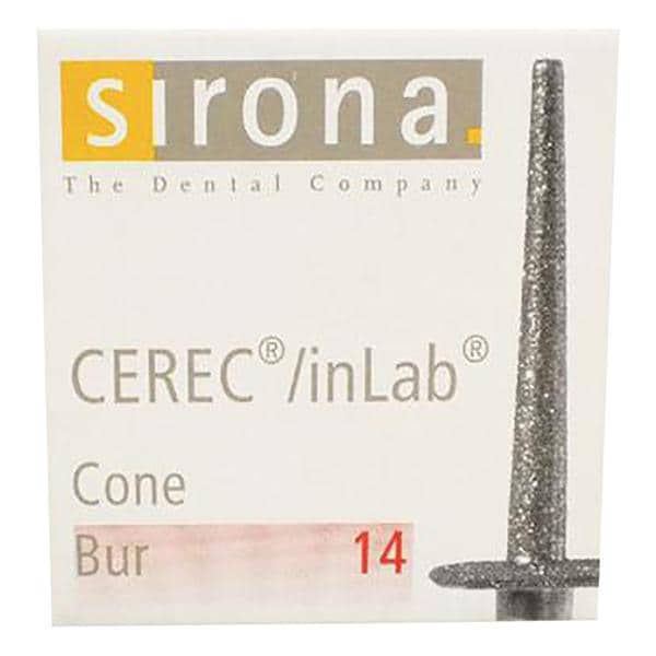 CEREC 3 Cone Milling Bur 14 mm For CEREC Ea