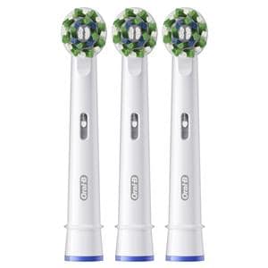 Oral B Toothbrush Replacement Head Refill CrossAction 3/Pk