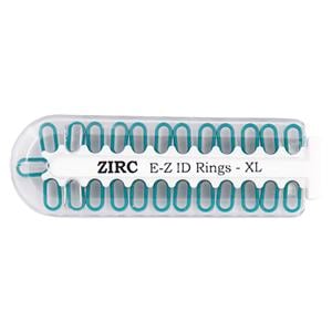 EZ-ID Instrument Rings Teal 25/Pk