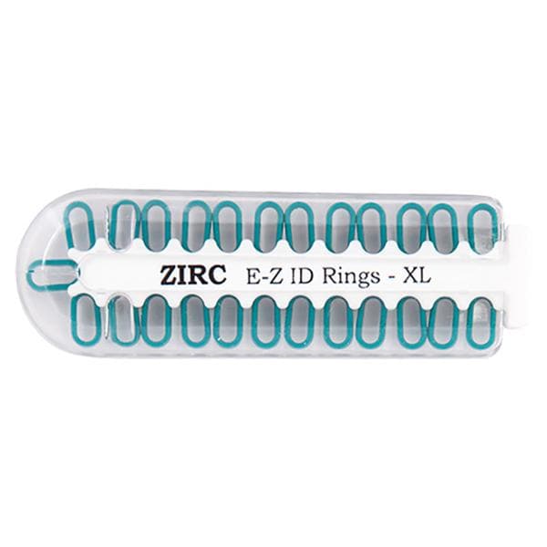 EZ-ID Instrument Rings Teal 25/Pk