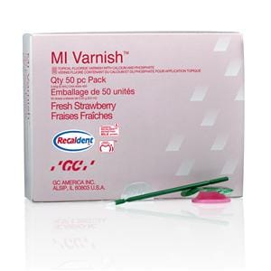 MI Varnish Varnish Unit Dose 5% NaF 0.4 mL Strawberry 50/Bx