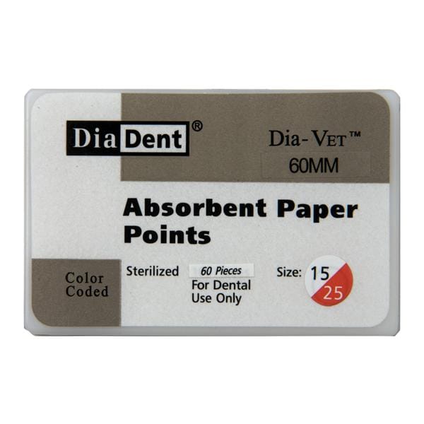 Dia-Vet Paper Points 60/Bx