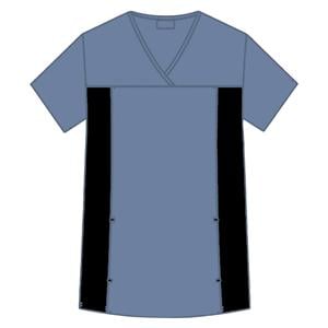 Top Scrub Mobb Womens 2X Large Postman Blue Ea